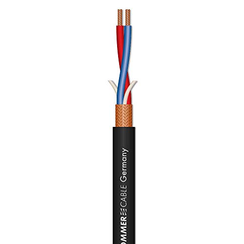 Sommer Cable Mikrofonkabel 100m Stage 22 Highflex; 2x 0,22 mm² schwarz von Sommer Cable