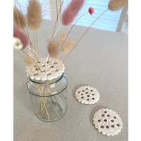 Blumenretter, Flower Frog, Blumentrenner, Steckhilfe Für Trockenblumen, Blumenscheiben, Aufsatz Glas Oder Vase von Sommerabendhauch