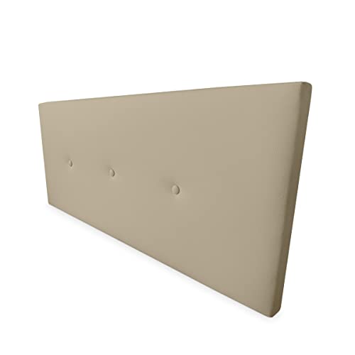 Somnia Descanso - Premium-Kopfteil aus Kunstleder, gepolstert, Maße: 160 x 60 cm, Beige Somnia Descanso - Premium-Kopfteil aus Kunstleder, gepolstert, Maße: 160 x 60 cm, Beige von Somnia Descanso