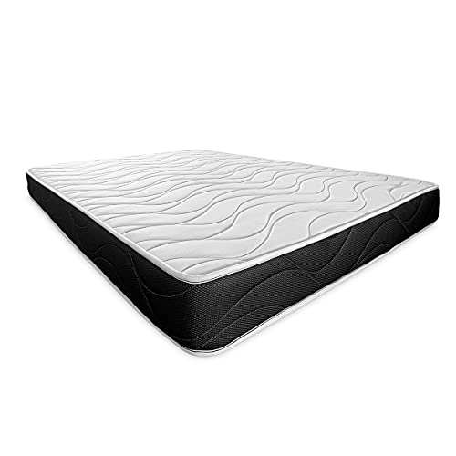 Somnia Descanso Viskoelastische Wendematratze (Winter-Sommer-Seite) Bombay Wende-Memory-Foam-Matratze, Weiss, 105x180 von Somnia Descanso