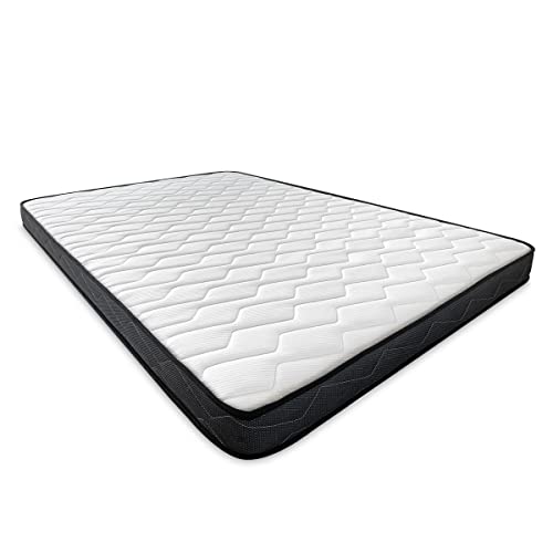 Somnia – Viskoelastische Wendematratze Versalles 80x200, mit Viscosoft, Festigkeit und Komfort, mittlere bis hohe Festigkeit, Winter-Sommer-Seite von Somnia Descanso