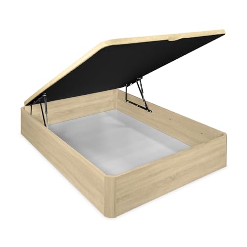 Somnia - aufklappbares Bettgestell, sehr verstärkt, großes Fassungsvermögen, mit atmungsaktivem Deckel, abgerundete Ecken, 90 x 200 cm, Cambria Somnia - aufklappbares Bettgestell, sehr verstärkt, großes Fassungsvermögen, mit atmungsaktivem Deckel, abgerundete Ecken, 90 x 200 cm, Cambria von Somnia Descanso