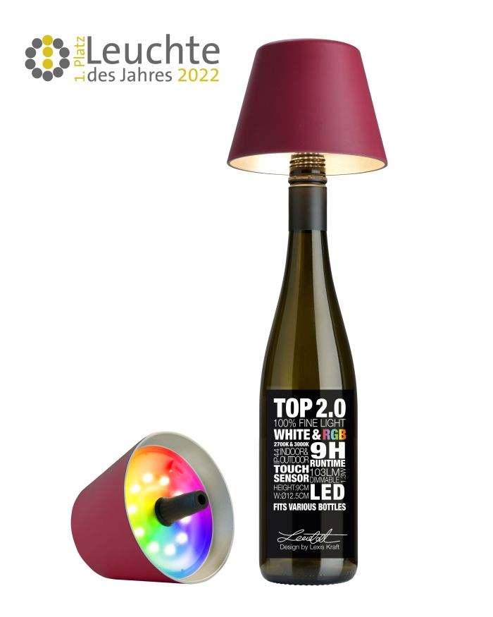 Sompex-Lighting TOP 2.0 BORD. H11CMD12,5CM RGB KUNSTST, 103lm 1,3W 2700-3000K Sompex-Lighting TOP 2.0 BORD. H11CMD12,5CM RGB KUNSTST, 103lm 1,3W 2700-3000K von Sompex-Lighting