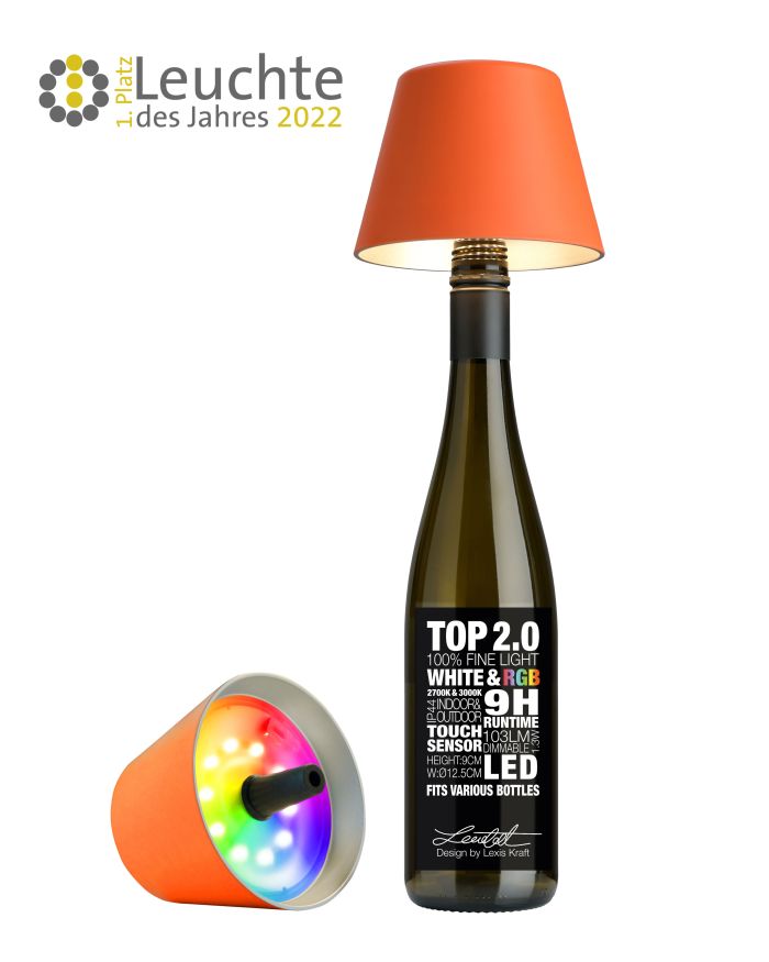 Sompex-Lighting TOP 2.0 ORANG H11CMD12,5CM RGB KUNSTST, 103lm 1,3W 2700-3000K Sompex-Lighting TOP 2.0 ORANG H11CMD12,5CM RGB KUNSTST, 103lm 1,3W 2700-3000K von Sompex-Lighting