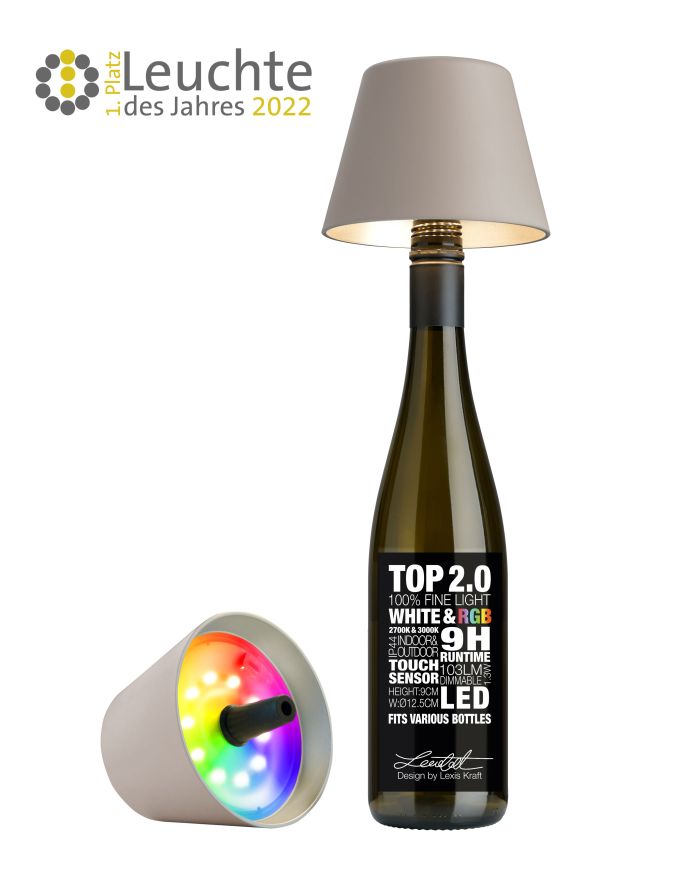 Sompex-Lighting TOP 2.0 SAND H11CM D12,5CM RGB KUNSTST, 103lm 1,3W 2700-3000K Sompex-Lighting TOP 2.0 SAND H11CM D12,5CM RGB KUNSTST, 103lm 1,3W 2700-3000K von Sompex-Lighting