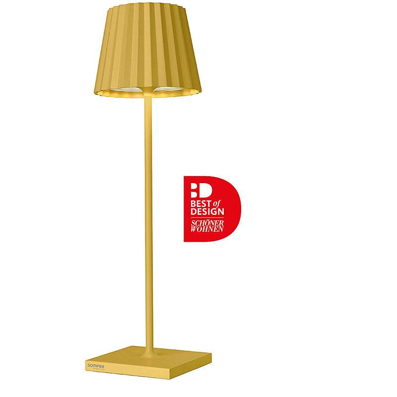Sompex-Lighting TROLL 2.0 Akku-Tischleuchte Gelb Sompex-Lighting TROLL 2.0 Akku-Tischleuchte Gelb von Sompex-Lighting