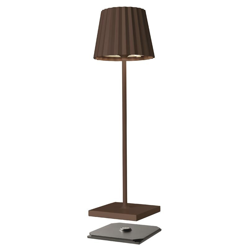 Sompex-Lighting TROLL 2.0 Akku-Tischleuchte Rost von Sompex-Lighting