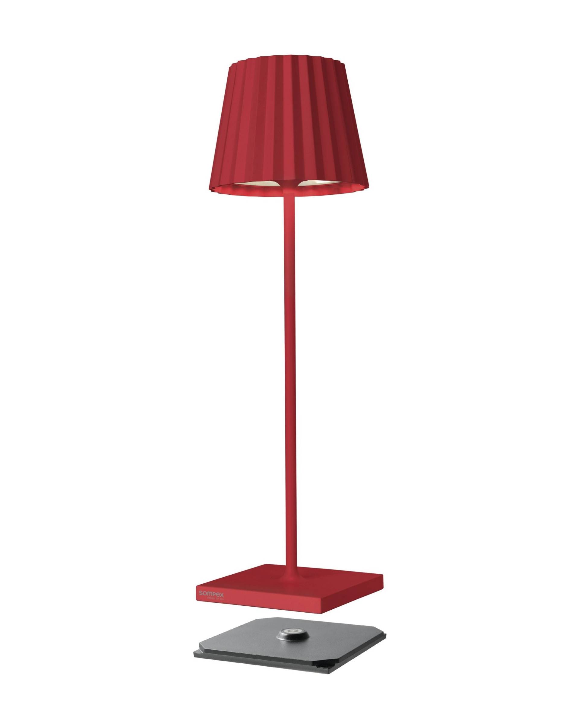 Sompex-Lighting TROLL 2.0 Akku-Tischleuchte Rot Sompex-Lighting TROLL 2.0 Akku-Tischleuchte Rot von Sompex-Lighting