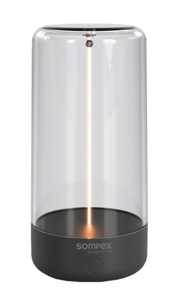 Sompex PULSE Akku-Tischleuchte anthrazit 0,5W 55LM 1800K von Sompex-Lighting