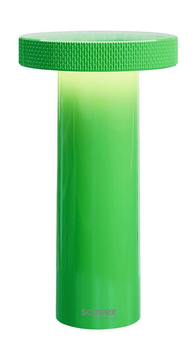 Akku-Tischleuchte 16 cm 1,6 W Volume neongrün von Sompex