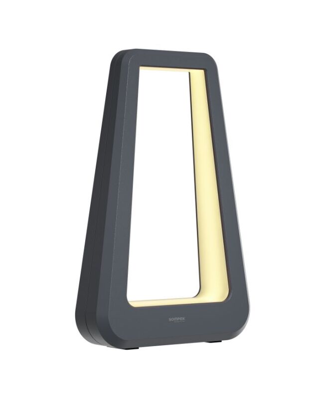 Sompex Gate anthrazit Akku LED Tischleuchte Sompex Gate anthrazit Akku LED Tischleuchte von Sompex