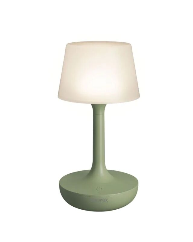 Sompex Ginn Akku LED Tischleuchte oliv Sompex Ginn Akku LED Tischleuchte oliv von Sompex