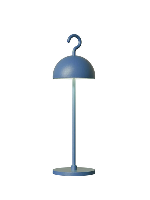 Sompex Hook Akku LED Tischleuchte blau von Sompex