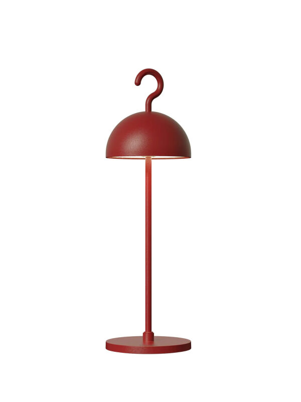 Sompex Hook Akku LED Tischleuchte rot von Sompex
