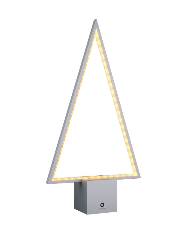 Sompex LED Akku-Tischleuchte Pine 2.0 silber 47cm von Sompex
