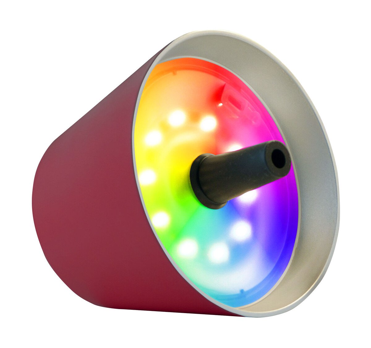 Sompex LED-Leuchte 11 cm 1,3 W Top 2.0 bordeaux mit RGB-Farbwechsel von Sompex