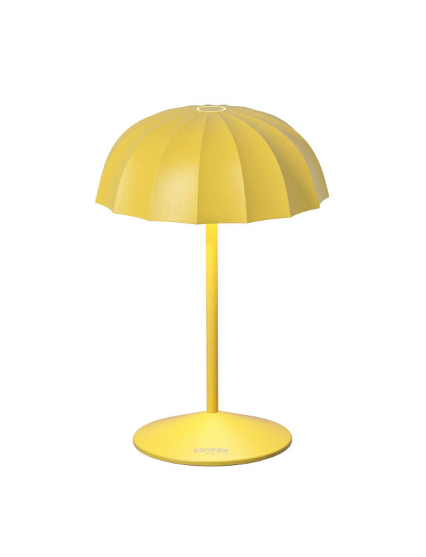 Sompex Ombrellino Akku LED Tischleuchte gelb Sompex Ombrellino Akku LED Tischleuchte gelb von Sompex