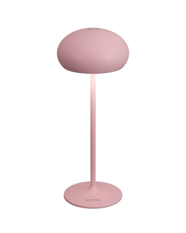 Sompex Pebble Akku-Tischleuchte pink von Sompex