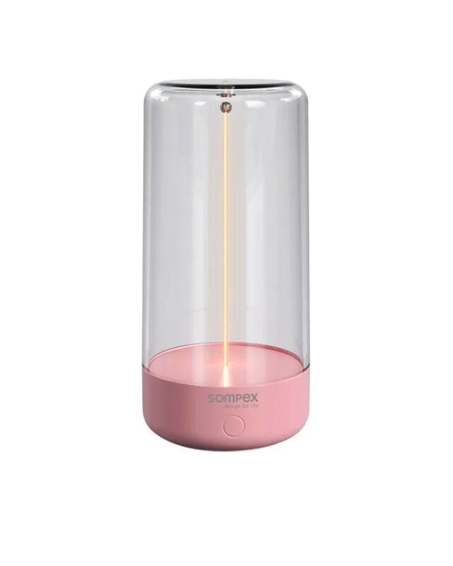 Sompex Pulse Akku LED Tischleuchte pink Sompex Pulse Akku LED Tischleuchte pink von Sompex