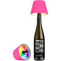 Sompex Top 2.0 RGB LED Akkuleuchte & Flaschenaufsatz neon pink Sompex Top 2.0 RGB LED Akkuleuchte & Flaschenaufsatz neon pink von Sompex