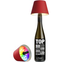 Sompex Top 2.0 RGB LED Akkuleuchte & Flaschenaufsatz rot Sompex Top 2.0 RGB LED Akkuleuchte & Flaschenaufsatz rot von Sompex
