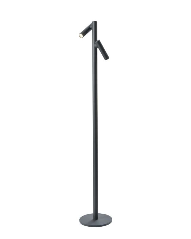 Sompex Tubo anthrazit Akku LED Stehleuchte duo von Sompex
