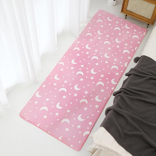 Somsiwey Leuchtender Teppich, der im Dunkeln leuchtet, rutschfeste Fußmatten für Schlafzimmer und Wohnzimmer, weicher, waschbarer Innenteppich für die Inneneinrichtung(A,160x200cm) von Somsiwey