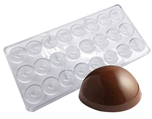 Candy zu Form, klar Polycarbonat Schokolade Form Jelly Candy Form zu Glasschmuck Tablett - Round von SONSMER