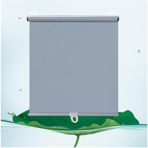 Fenster Rollos, Verdunkelungsrollos, Sonnenschutz Rollos, Dachfenster Rollo Jalousien, Verdunkelungsvorhänge Ohne Bohren, Seitenzugrollo Klemmrollo, Für Fenster Türen,grey-120x150cm/47 * 59in Fenster Rollos, Verdunkelungsrollos, Sonnenschutz Rollos, Dachfenster Rollo Jalousien, Verdunkelungsvorhänge Ohne Bohren, Seitenzugrollo Klemmrollo, Für Fenster Türen,grey-120x150cm/47 * 59in von Sonakia
