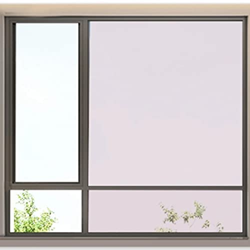 Fensterfolie Sonnenschutz, Reflektierende Fensterfolie, Spiegelfolie Fenster, Uv-Block-Folie Für Fenster, Selbstklebend Fensterfolie Für Sichtschutz Im Zuhause/büro,WxH-50x120cm(19.7 * 47in) von Sonakia