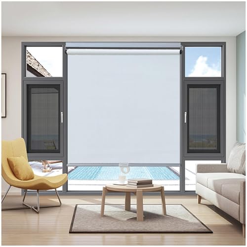 Verdunkelungsrollos, 58x125/90x150cm/130x180cm Verdunkelungsvorhänge, Fensterrollos, Sonnenschutzrollos, Temporäre Jalousien Ohne Bohren,white-130x180cm/51 * 71in Verdunkelungsrollos, 58x125/90x150cm/130x180cm Verdunkelungsvorhänge, Fensterrollos, Sonnenschutzrollos, Temporäre Jalousien Ohne Bohren,white-130x180cm/51 * 71in von Sonakia