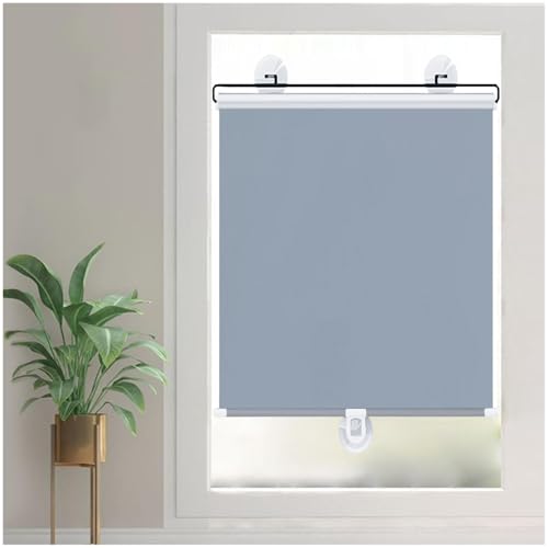 Verdunkelungsrollos Mit Saugnäpfen, Sonnenschutz-rollos, Saugnapf-rollos Ohne Bohren, Sichtschutzvorhänge, Seitenzugrollo, Temporäre Dachfenster Rollo Jalousien, 30-80cm Breit,grey-60x100cm/24*39in Verdunkelungsrollos Mit Saugnäpfen, Sonnenschutz-rollos, Saugnapf-rollos Ohne Bohren, Sichtschutzvorhänge, Seitenzugrollo, Temporäre Dachfenster Rollo Jalousien, 30-80cm Breit,grey-60x100cm/24*39in von Sonakia