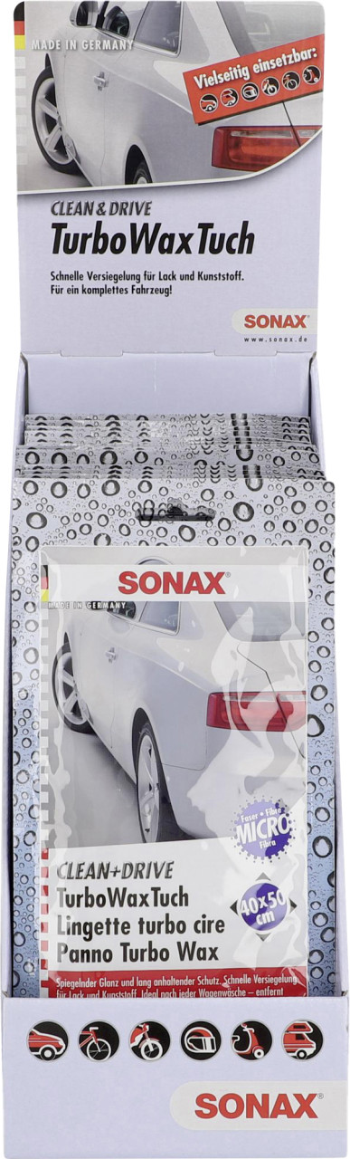 Sonax Clean & Drive TurboWaxTuch 40x50cm von Sonax