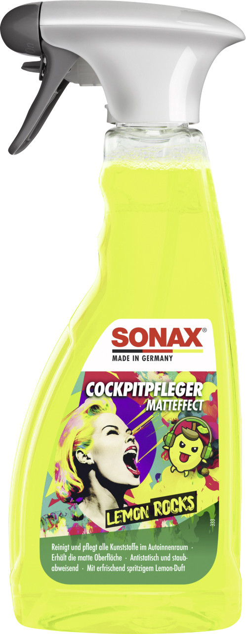 Sonax Cockpitpfleger Matteffect Lemon Rocks 500 ml von Sonax