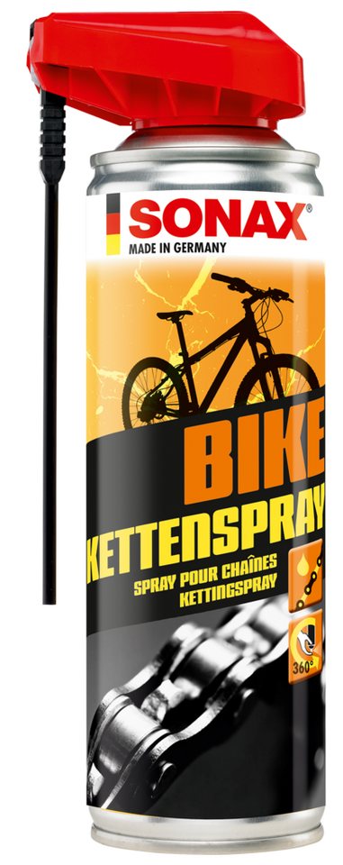 Sonax Fahrradöl SONAX BIKE KettenSpray mit EasySpray 300 ml Sonax Fahrradöl SONAX BIKE KettenSpray mit EasySpray 300 ml von Sonax