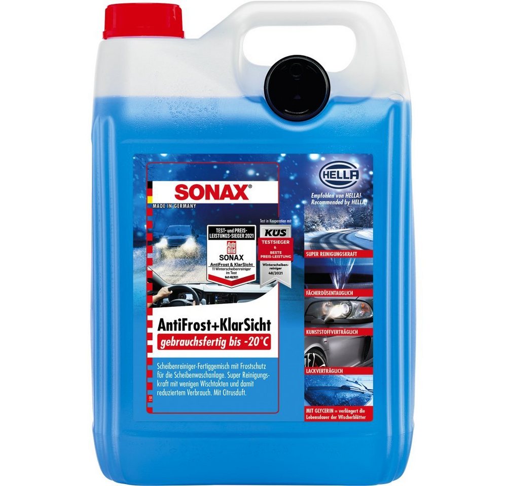 Sonax Fensterreiniger 332500 AntiFrost&KlarSicht gebrauchsfertig, 03325000 von Sonax