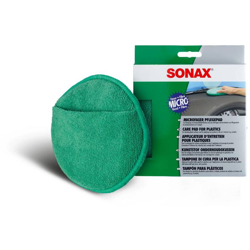 Sonax Microfaser-Pflegepad grün von Sonax