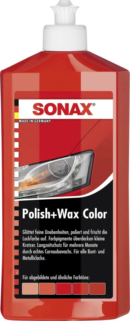 Sonax Polish & Wax Color rot 500ml von Sonax