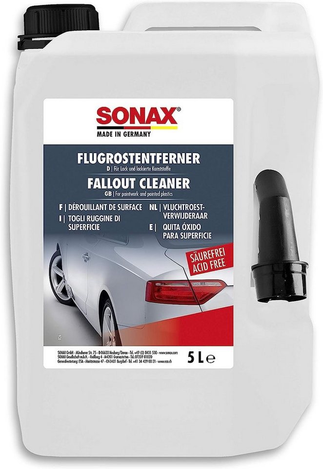 Sonax SONAX FlugrostEntferner säurefrei 5 L Lackpolitur Sonax SONAX FlugrostEntferner säurefrei 5 L Lackpolitur von Sonax