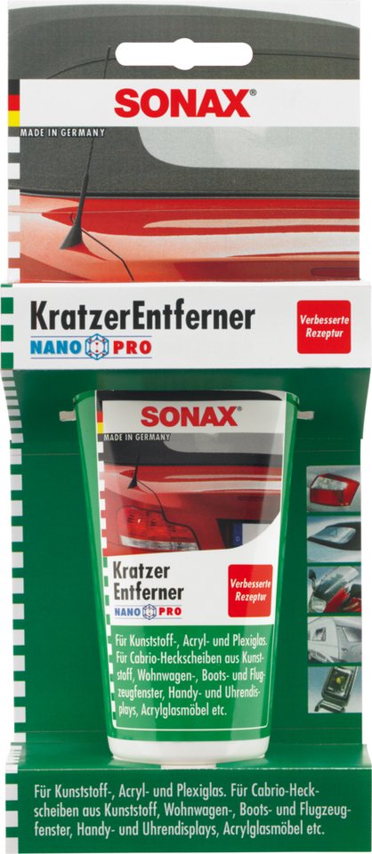 Sonax SONAX KratzerEntferner Kunststoff NanoPro 75 ml (Blister) Lackpolitur von Sonax