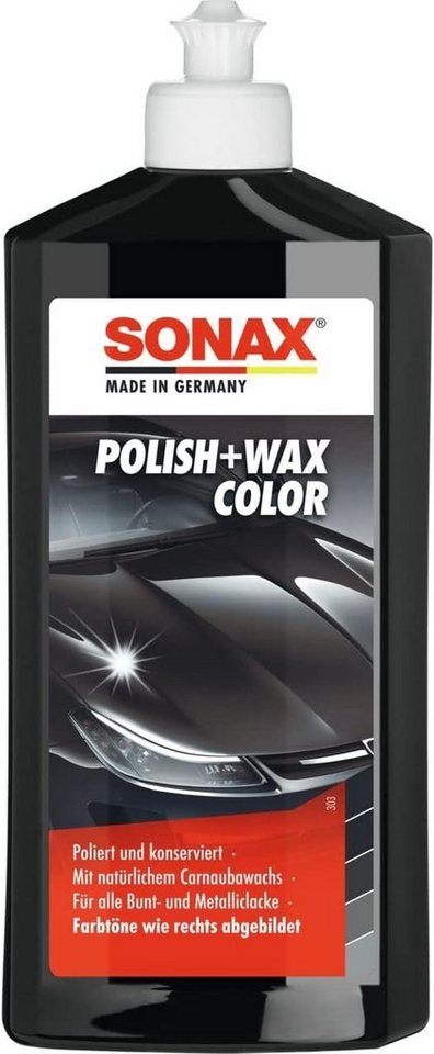 Sonax SONAX Polish & Wax Color schwarz 500 ml Lackpolitur von Sonax