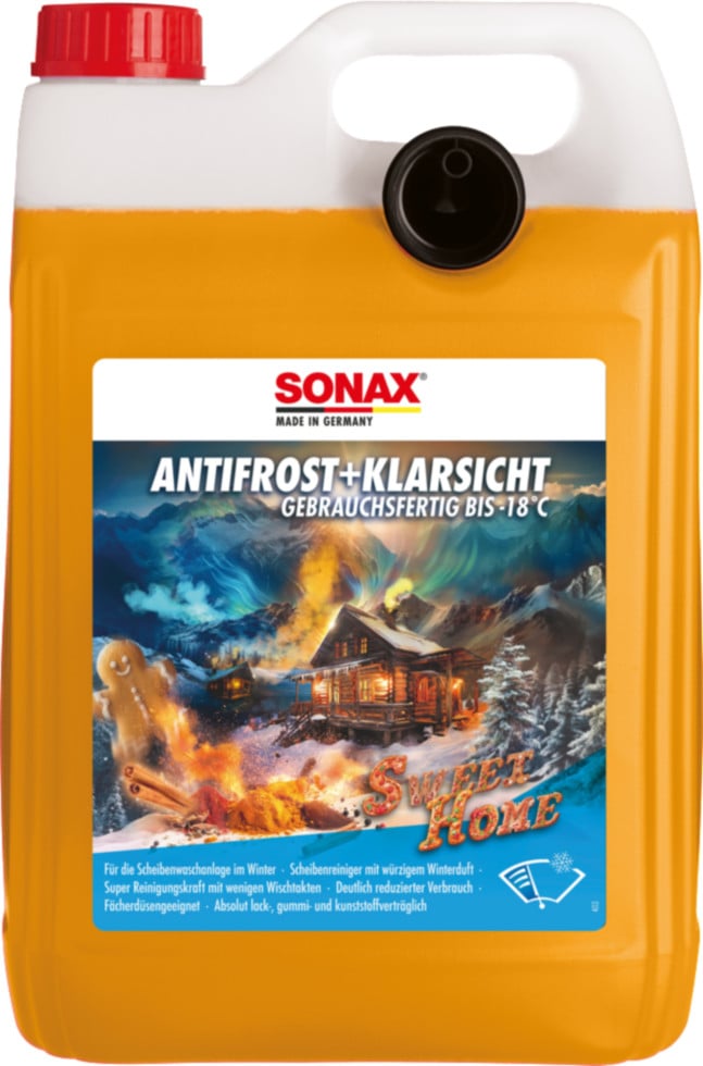 Sonax Scheibenfrostschutz Sweet Home 5l Antifrost + Klarsicht gebrauchsfertig -18°C Sonax Scheibenfrostschutz Sweet Home 5l Antifrost + Klarsicht gebrauchsfertig -18°C von Sonax