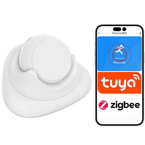 Sone Smart One Präsenzmelder Zigbee 3.0 Radar 24GHz – Bewegungsmelder Innen mit USB-C, 120° Winkel & 6m Reichweite – Kompatibel mit Tuya/Smart Life von Sone Smart One