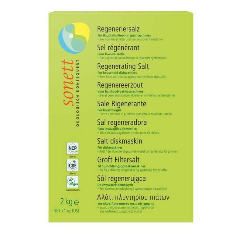 Sonett Regeneriersalz - Karton 2kg Regeneriersalz von Sonett