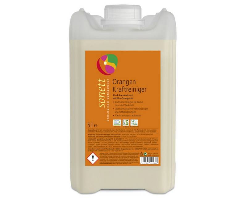 Sonett Sonett Orangenkraftreiniger 5 Liter Allzweckreiniger von Sonett