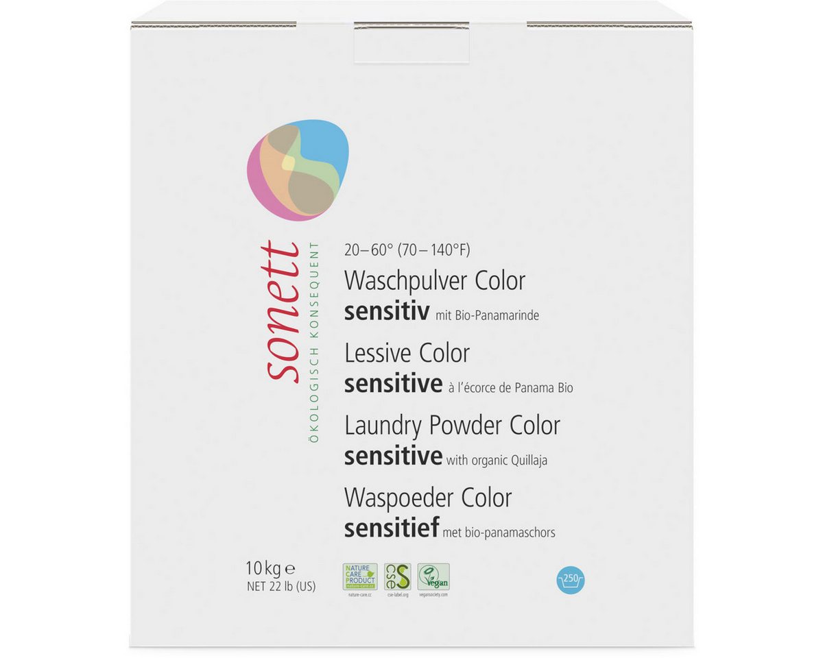 Sonett Sonett Waschpulver Color sensitiv 10 kg Colorwaschmittel Sonett Sonett Waschpulver Color sensitiv 10 kg Colorwaschmittel von Sonett