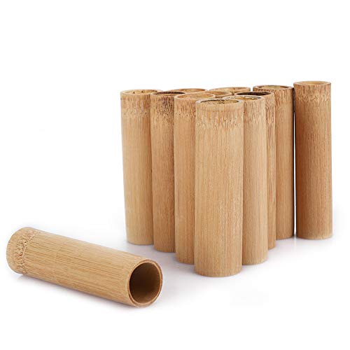10 Stück Bambusbecher Schröpfen Bambus Daumen Schröpfen Tasse Set Förderung der Durchblutung Akupunktur Schröpfen Tasse Chinesisches traditionelles Schröpfen Set für Rückenschultermuskel von Sonew