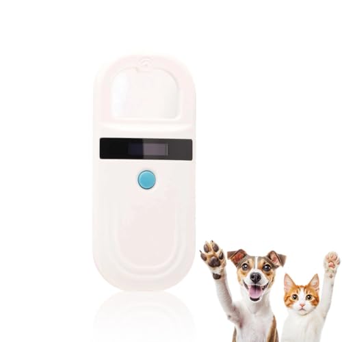 Chiplesegerät für Tiere Tier Haustiermarke Chip Lesegerät Microchip Reader Mikrochipscanner Microchip Scanner RFID 134.2Khz, Haustiermarke ID Microchip Scanner für die Tierverfolgung FDX- B von Sonew