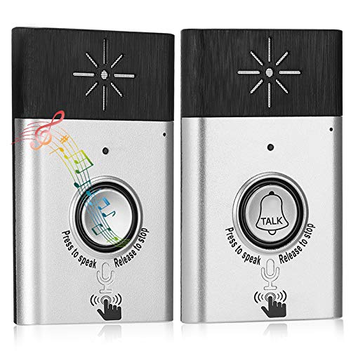 Drahtlose Intercom-Türklingeln, Smart Wireless Voice 2-Wege-Intercom-Türklingel mit großer Reichweite Keine Verkabelung erforderlich Zugangskontrollsystem Home Security Drahtlose Intercom-Türklingeln, Smart Wireless Voice 2-Wege-Intercom-Türklingel mit großer Reichweite Keine Verkabelung erforderlich Zugangskontrollsystem Home Security von Sonew