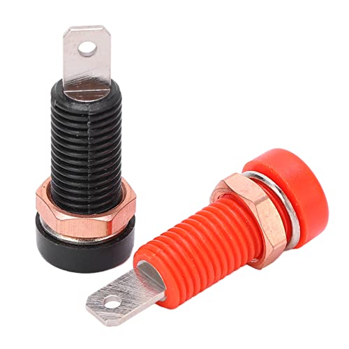 Hochleistungsbananen -Steckeranschluss | Messingmaterial & Isolationsresistenz | 10pcs 4mm/0,2in Weibliche Bananenbuchse für Elektronische Instrumente 30V-60 V 24a von Sonew